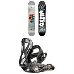 Nitro Ripper Snowboard ​+ Micro Charger Snowboard Bindings - Kids 2025