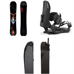 Lib Tech T. Rice Orca Techno Splitboard ​+ Union Charger Splitboard Bindings ​+ Karakoram Smart Skins 2025