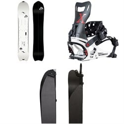 Jones Ultralight Stratos Splitboard ​+ Karakoram Ultra Ranger ​+ Split Interface Splitboard Bindings ​+ Smart Skins 2025