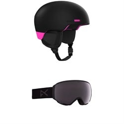 Anon Windham WaveCel Helmet ​+ Anon WM1 MFI Goggles - Women's