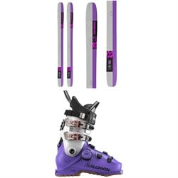 Salomon QST X Skis ​+ Salomon Shift Alpha BOA 130 Alpine Touring Ski Boots 2025