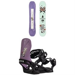 Arbor Cavet Snowboard ​+ Sapling Snowboard Bindings - Kids' 2025