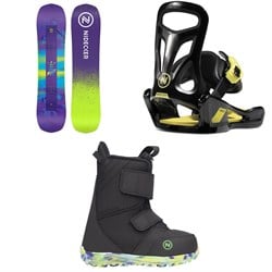 Nidecker Micron Magic Snowboard ​+ Magic Snowboard Bindings ​+ Micron Mini Snowboard Boots - Kids 2025