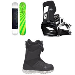 Nidecker Micron Merc Snowboard ​+ Prime Snowboard Bindings ​+ Micron Snowboard Boots - Kids' 2025