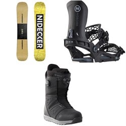 Nidecker Sensor Team Snowboard ​+ Kaon Snowboard Bindings ​+ Altai Snowboard Boots 2025