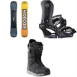 Nidecker Sensor Snowboard ​+ Kaon Snowboard Bindings ​+ Altai Snowboard Boots 2025