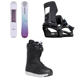 Nidecker Astral Snowboard ​+ Muon-W Snowboard Bindings ​+ Cascade Snowboard Boots - Women's 2025