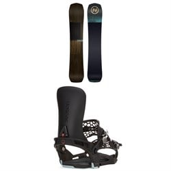 Nidecker Escape Plus Snowboard ​+ Season Universal Snowboard Bindings 2025