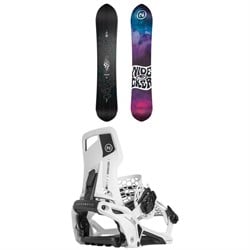 Nidecker Alpha APX Snowboard ​+ Supermatic Snowboard Bindings 2025