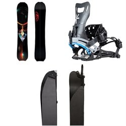 Lib Tech T. Rice Orca Techno Splitboard ​+ Karakoram Nomad ​+ Split Interface Splitboard Bindings ​+ Smart Skins 2025