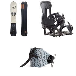 K2 Freeloader Splitboard ​+ Burton Hitchhiker Splitboard Bindings  ​+ evo x Pomoca Pro Glide Splitboard Skins 2025