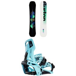 Burton Custom Snowboard ​+ Nidecker Supermatic Snowboard Bindings 2025