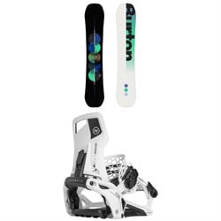 Burton Custom Snowboard ​+ Nidecker Supermatic Snowboard Bindings 2025