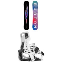 Burton Feelgood Snowboard ​+ Nidecker Supermatic Snowboard Bindings - Women's 2025