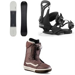 Season Primer Snowboard ​+ Union Rosa Snowboard Bindings ​+ Vans Encore OG Snowboard Boots - Women's
