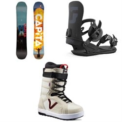 CAPiTA Defenders Of Awesome Snowboard ​+ Union Strata Snowboard Bindings ​+ Vans Hi-Standard Pro Snowboard Boots 2025