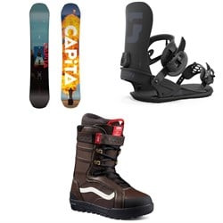 CAPiTA Defenders Of Awesome Snowboard ​+ Union Strata Snowboard Bindings ​+ Vans Hi-Standard Pro Snowboard Boots 2025