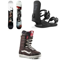 CAPiTA Birds Of A Feather Snowboard ​+ Union Legacy Snowboard Bindings ​+ Vans Hi-Standard Pro Snowboard Boots - Women's 2025