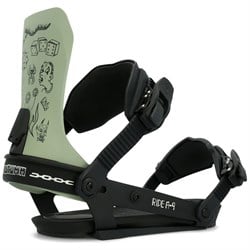 Ride x Autumn A-9 Snowboard Bindings 2024