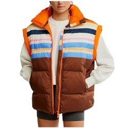 Free People Printed In A Bubble Vest - Women's