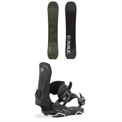Public Snowboards Research Snowboard ​+ Union Force Snowboard Bindings 2025