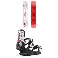 Public Snowboards Jibgurl Snowboard ​+ Union Legacy Snowboard Bindings - Women's 2025