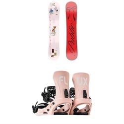 Public Snowboards Jibgurl Snowboard ​+ Flux EM Snowboard Bindings - Women's 2025