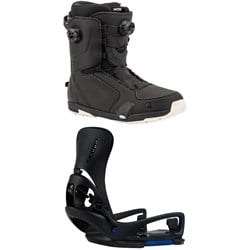 Nitro Darkseid Step On Boa Snowboard Boots ​+ Burton Step On Genesis EST Snowboard Bindings 2025