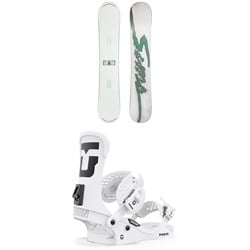 Sims Bowl Squad Snowboard ​+ Union Force Classic Snowboard Bindings