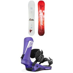 Sims Macrodose Snowboard ​+ Union Atlas Snowboard Bindings 2025