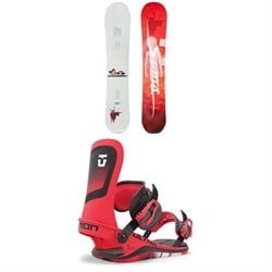 Sims Macrodose Snowboard ​+ Union Ultra Snowboard Bindings 2025