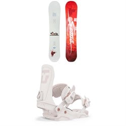 Sims Macrodose Snowboard ​+ Union Trilogy Snowboard Bindings - Women's 2025