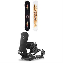 Sims Fakie Snowboard ​+ Union Ultra Snowboard Bindings 2025