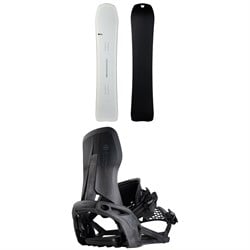 United Shapes Transmission Snowboard ​+ Nidecker Supermatic Carbon Snowboard Bindings 2025