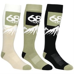 686 Snow Caps 3-Pack Socks