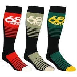 686 Moto 3-Pack Socks