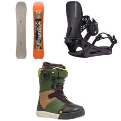 K2 Alchemist LTD Snowboard ​+ Bond Snowboard Bindings ​+ Evasion Snowboard Boots 2025