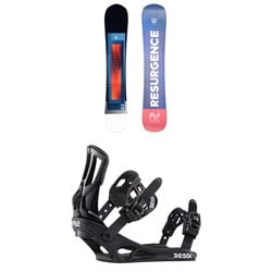 Rossignol Resurgence Snowboard ​+ Battle Snowboard Bindings 2025