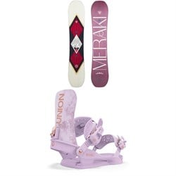 Rossignol Meraki Snowboard ​+ Union Juliet Snowboard Bindings - Women's 2025