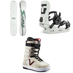 Sims Bowl Squad Snowboard ​+ Union Strata Snowboard Bindings ​+ Vans Hi-Standard Pro Snowboard Boots 2025