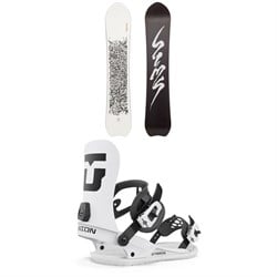 Sims x evo UAP Snowboard ​+ Union Strata Snowboard Bindings 2024