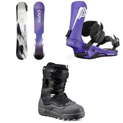 CAPiTA Mercury Snowboard ​+ Union Atlas Snowboard Bindings ​+ Vans Infuse Snowboard Boots 2025