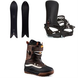 Season Forma Snowboard ​+ Universal Snowboard Bindings ​+ Vans Infuse Snowsurf Snowboard Boots 2025