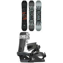 Rome Mechanic Snowboard ​+ Trace Pro Snowboard Bindings 2025