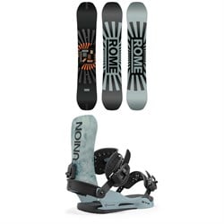 Rome Mechanic Snowboard ​+ Union STR Snowboard Bindings 2025