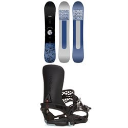 Rome Warden Snowboard ​+ Season Universal Snowboard Bindings 2025