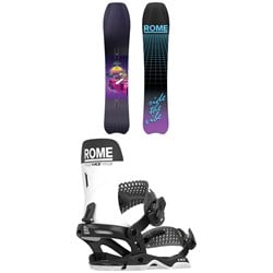 Rome Service Dog Snowboard ​+ Vice Snowboard Bindings 2025