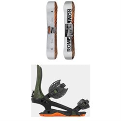 Rome Agent Snowboard ​+ 390 Boss Snowboard Bindings 2025