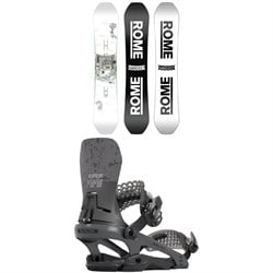 Rome Party Mod Snowboard ​+ D.O.D. Snowboard Bindings 2025