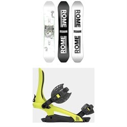 Rome Party Mod Snowboard ​+ 390 Boss Snowboard Bindings 2025